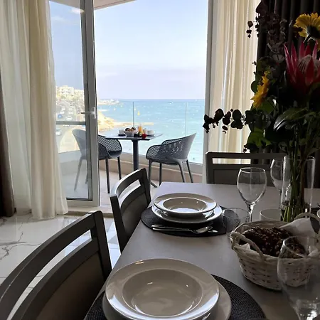 Lovely 2bed Seafront-xemxija -fl3 By Homely * St. Paul's Bay